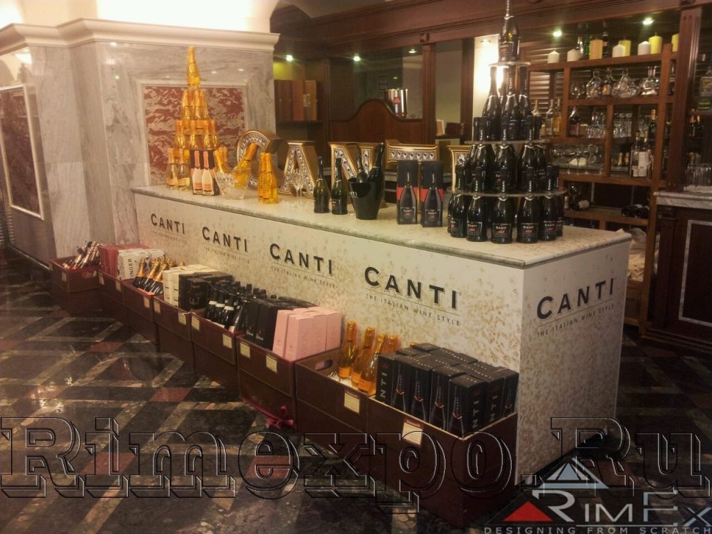 Оформление магазина Canti