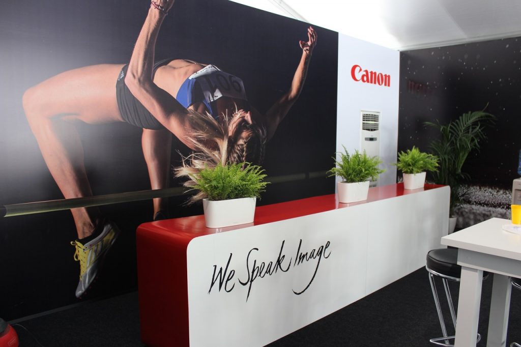 Canon Оформление шоу-рума на чемпионате мира IAAF