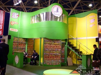 Строительство выставочного стенда БриджТаун на выставке World Food 2003